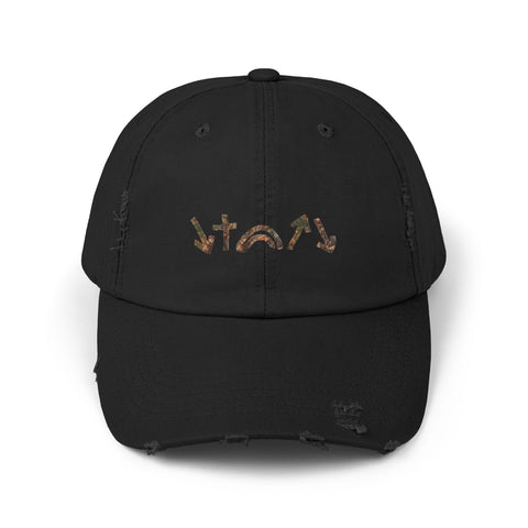 5 Symbols | Camo SUMMER DISTRESSED HAT